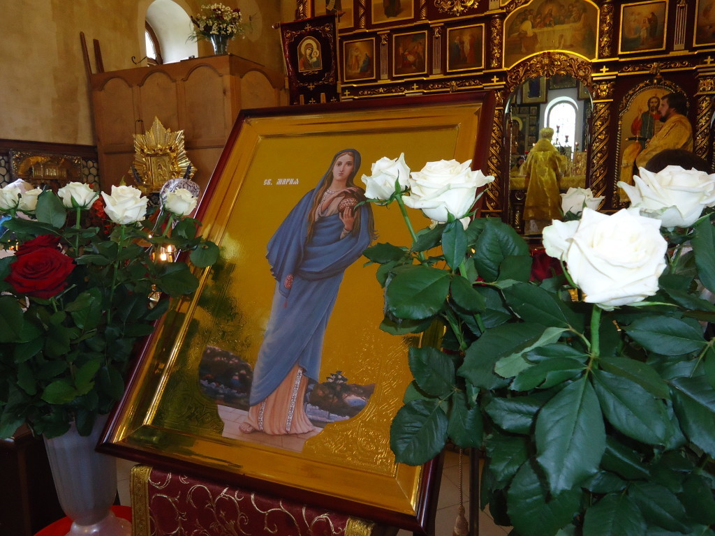 Икона Марии Магдалины в храме архангела Михаила